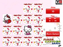 играть Hello kitty memory matching