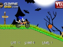 играть Sonic halloween night