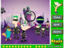 Play Phineas and ferb hidden stars now