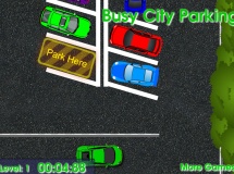 играть Busy city parking