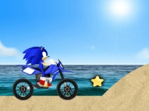 играть Sonic beach race