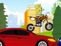 Play Spongebob bike practice now