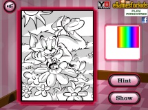 Play Tom and jerry coloring 2 now