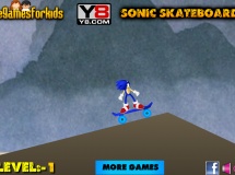 играть Sonic skateboard