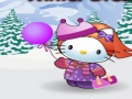 играть Hello kitty winter dressup