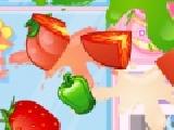 играть Hello kitty cut fruit