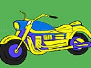 играть Cross road  motorcycle coloring