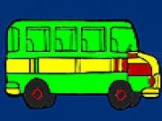 играть Big city bus coloring