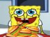 играть Spongebob love hamburger