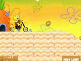 играть Spongebob bike