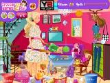 играть Barbie living room cleanup