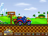 играть Sonic truck wars