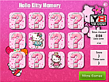 играть Hello kitty memory free game