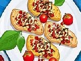 Play Grilled bruschetta chicken now