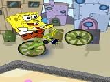 играть Spongebob bmx ride