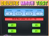 играть Deluxe math test