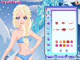 Play Ice princess wedding dress now