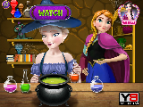 играть Elsa and anna power potions