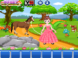играть Princess pinky pets world escape