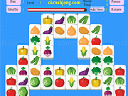 играть         Vegetables Mahjong Connect