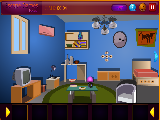 Play Blue home escape now