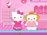 играть Hello Kitty wedding house