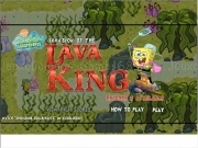 играть Spongebob squarepants - invasion of the lava king