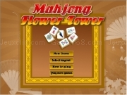 играть Mahjong flower tower