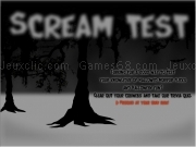 играть Halloween scream test