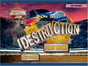 Hotwheels monster jam destruction