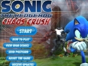 играть Sonic the hedgehog - chaos crush