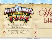 играть Power rangers - jungle fury