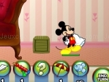 Mickey And Friends In Pillow Fight