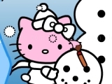 Play Hello Kitty Christmas Coloring now