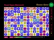 играть Road signs mahjong
