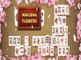 играть Mahjong flowers