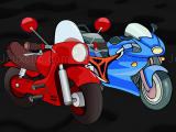 играть Cartoon motorbike jigsaw