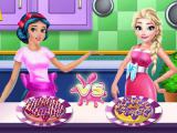 играть Princesses cooking contest