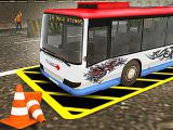 играть Vegas city highway bus parking simulator