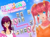 играть Mahjong pretty manga girls