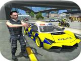 Play Police cop car simulator city missions now