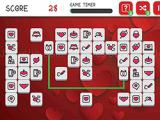 играть Valentine's mahjong