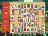 играть Forest frog mahjong