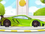 играть Sports car wash 2d