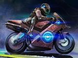 Play Racing motorbike jigsaw now