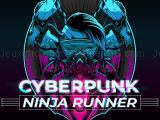 играть Cyberpunk ninja runner