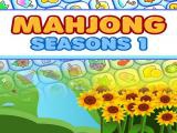 играть Mahjong seasons 1 - spring and summer