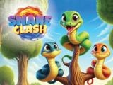 играть Snake clash