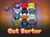 играть Cat sorter puzzle now