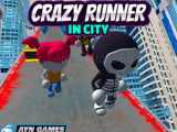 играть Crazy runner in city